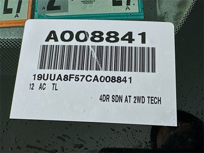 2012 Acura TL 3.5 w/Technology Package