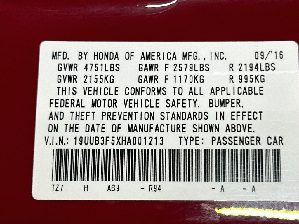 2017 Acura TLX 3.5L V6 SH-AWD w/Technology Package