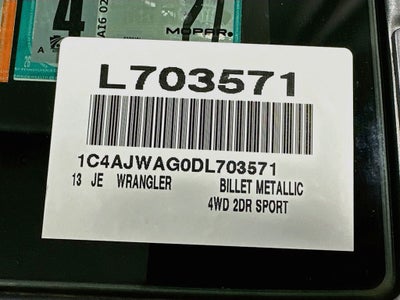 2013 Jeep Wrangler Sport