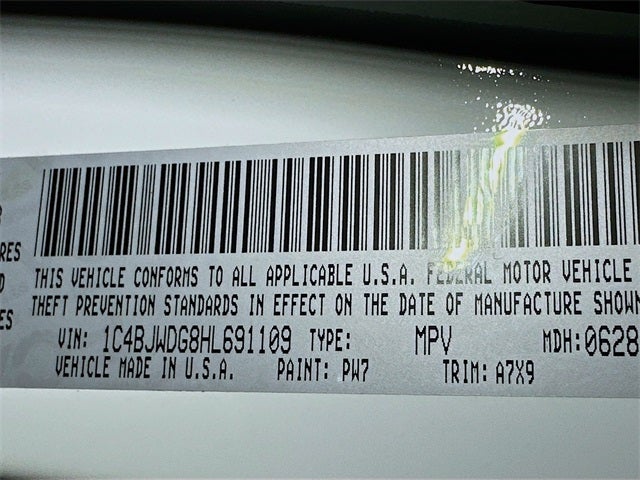 2017 Jeep Wrangler Unlimited Sport