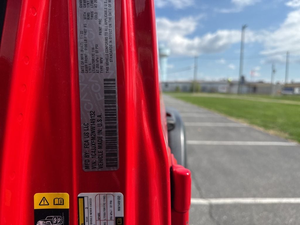 2022 Jeep Wrangler Unlimited Rubicon