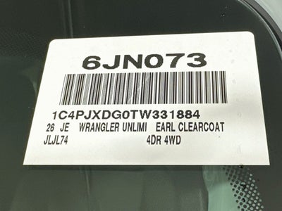 2026 Jeep Wrangler Sport S
