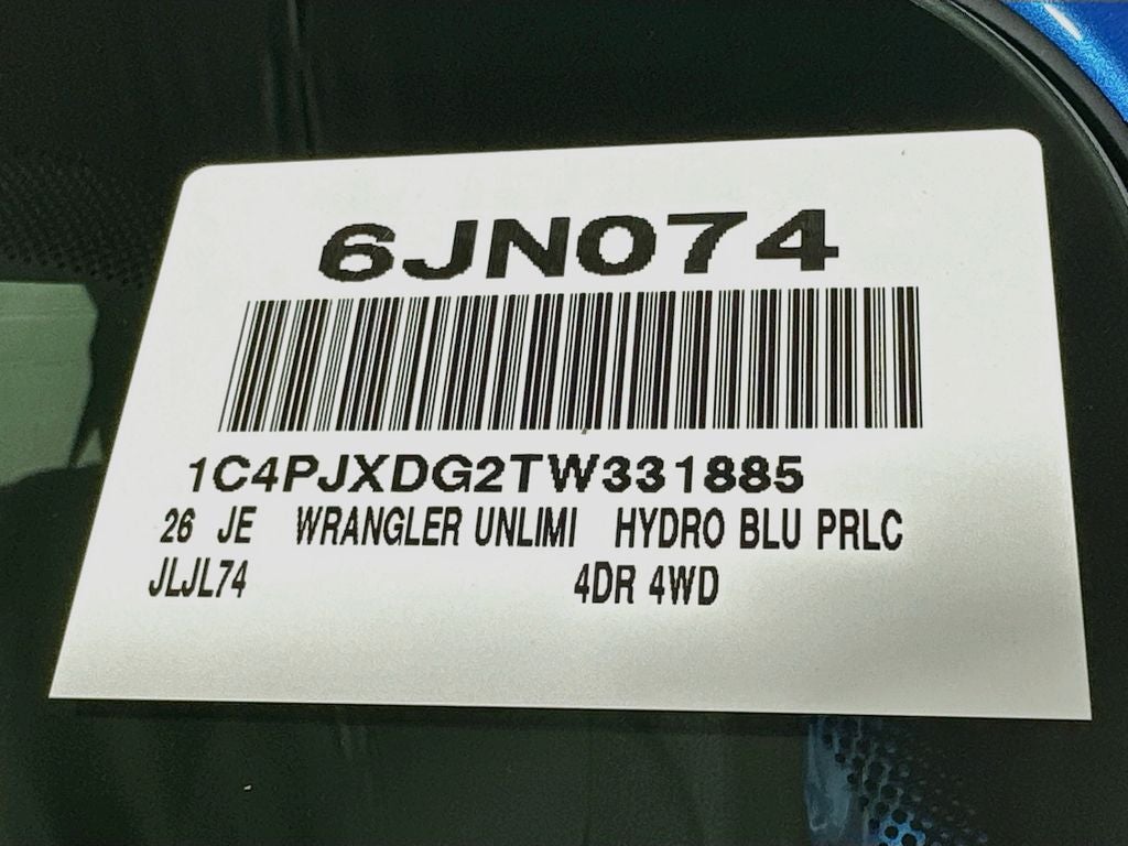 2026 Jeep Wrangler Base