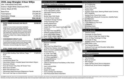 2026 Jeep Wrangler Base