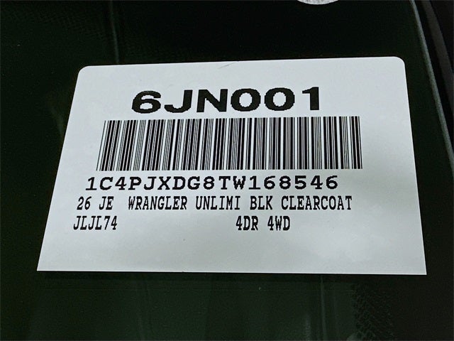 2026 Jeep Wrangler Willys