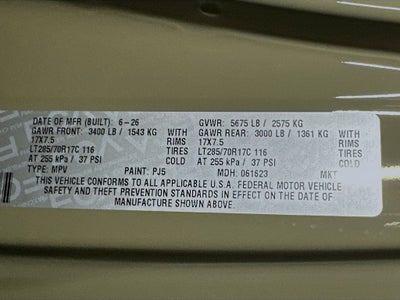 2026 Jeep Wrangler Base