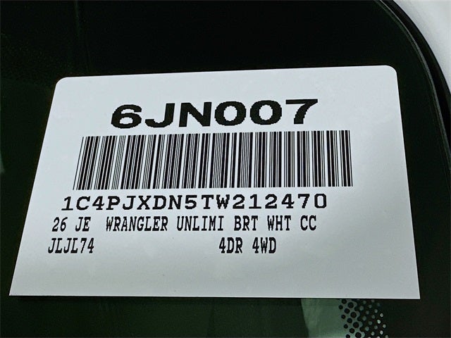 2026 Jeep Wrangler Willys