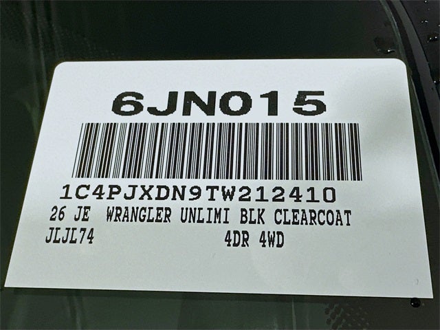 2026 Jeep Wrangler Willys