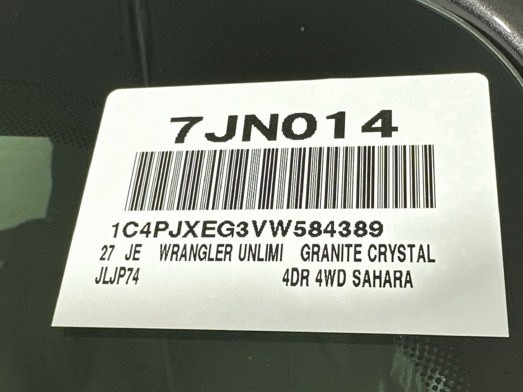 2027 Jeep Wrangler Sahara