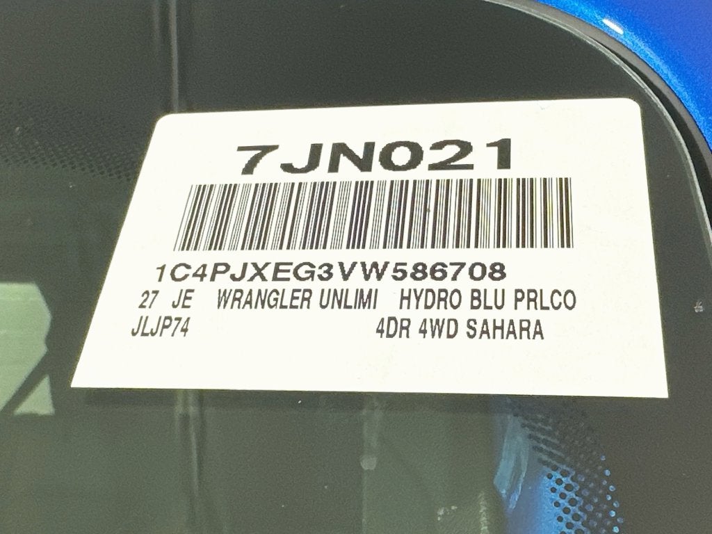 2027 Jeep Wrangler Sahara