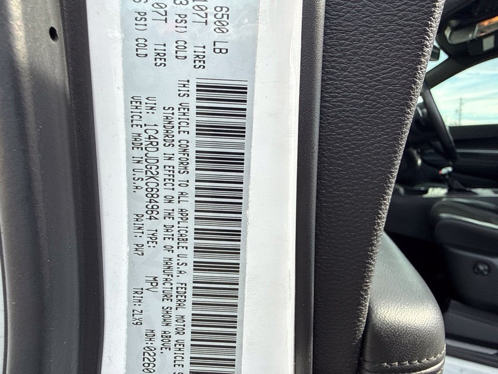 2019 Dodge Durango GT Plus