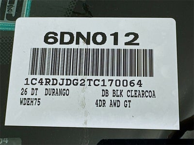 2026 Dodge Durango GT Plus