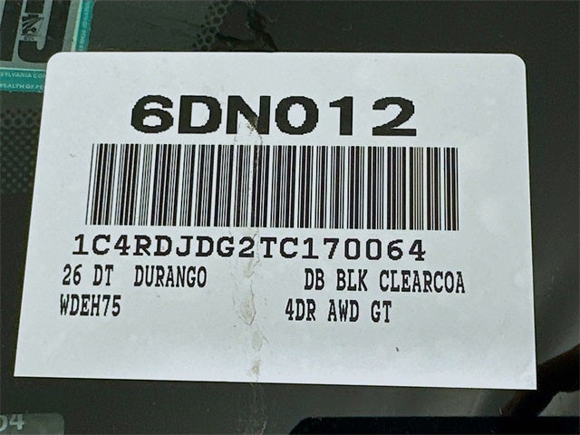 2026 Dodge Durango GT Plus