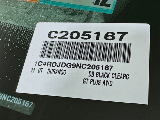 2022 Dodge Durango GT Plus