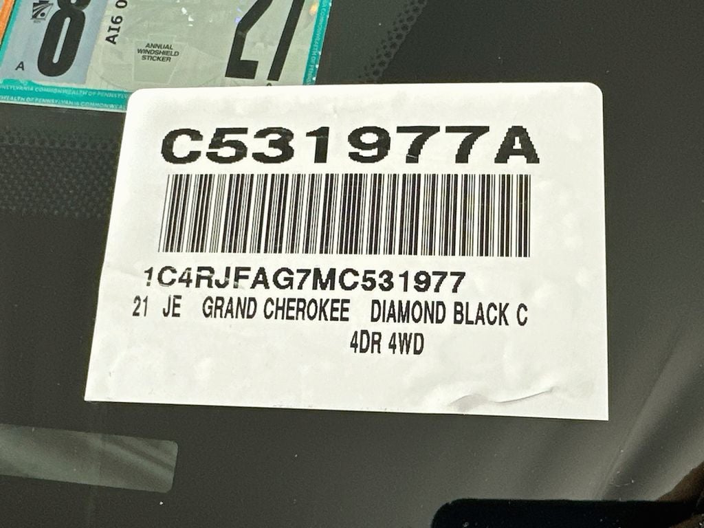 2021 Jeep Grand Cherokee Laredo E