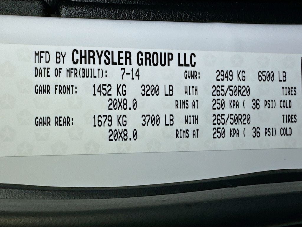 2014 Jeep Grand Cherokee Altitude