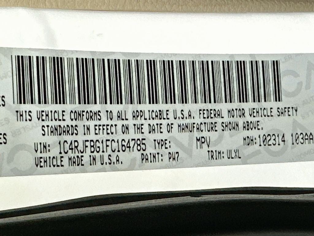 2015 Jeep Grand Cherokee Limited