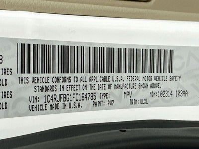 2015 Jeep Grand Cherokee Limited