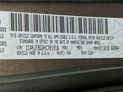 2017 Jeep Grand Cherokee Limited