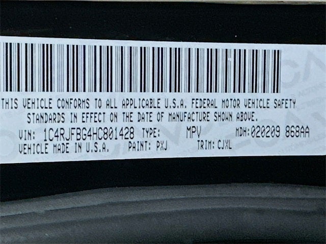 2017 Jeep Grand Cherokee Limited