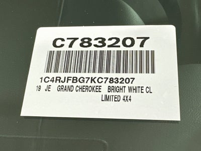 2019 Jeep Grand Cherokee Limited