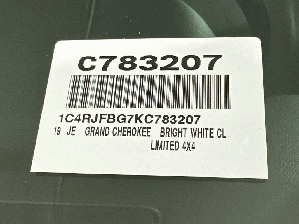 2019 Jeep Grand Cherokee Limited