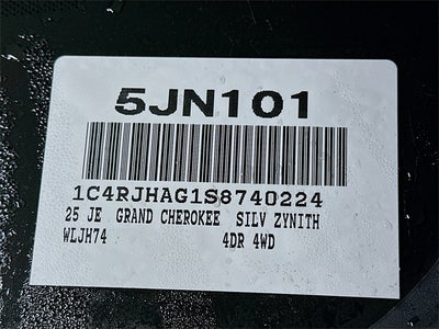 2025 Jeep Grand Cherokee Altitude X