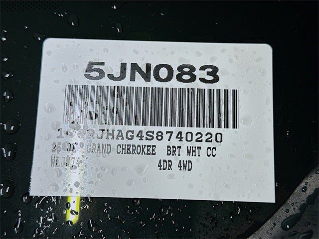 2025 Jeep Grand Cherokee Altitude X