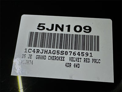 2025 Jeep Grand Cherokee Altitude X