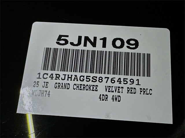 2025 Jeep Grand Cherokee Altitude X