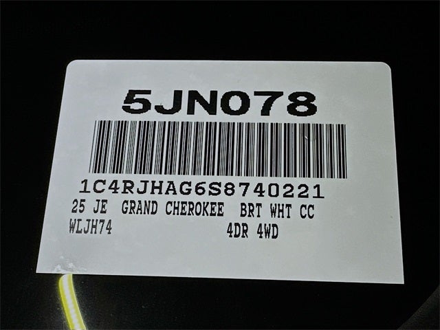 2025 Jeep Grand Cherokee Altitude X