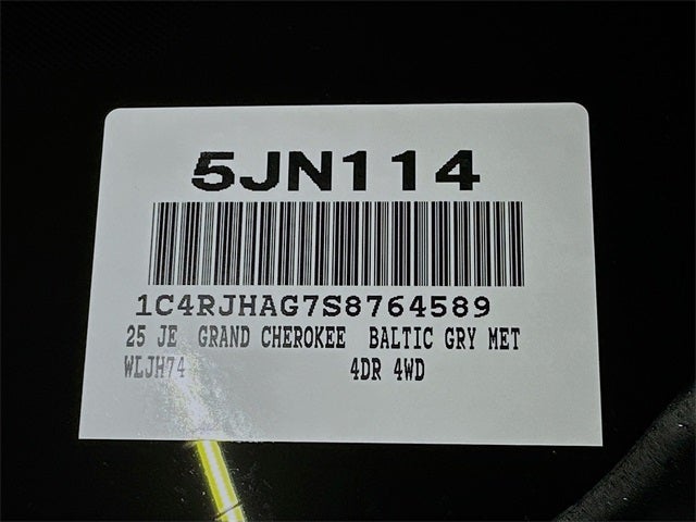 2025 Jeep Grand Cherokee Altitude X