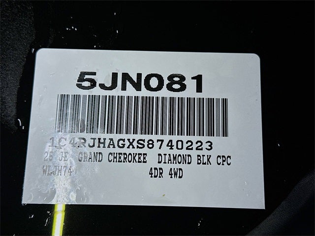 2025 Jeep Grand Cherokee Altitude X