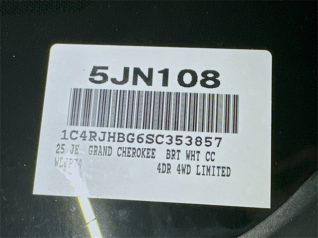 2025 Jeep Grand Cherokee Limited