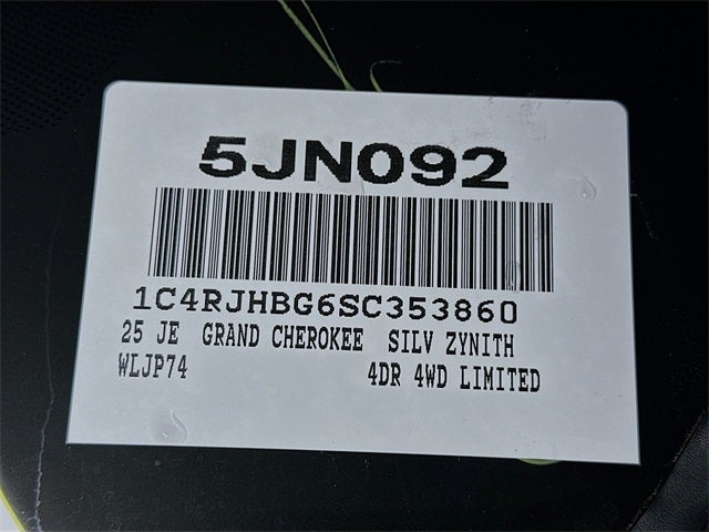 2025 Jeep Grand Cherokee Limited