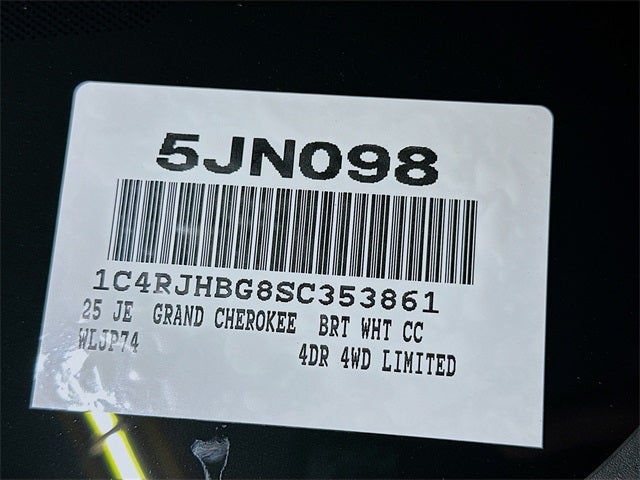 2025 Jeep Grand Cherokee Limited