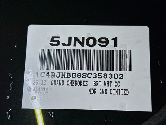 2025 Jeep Grand Cherokee Limited