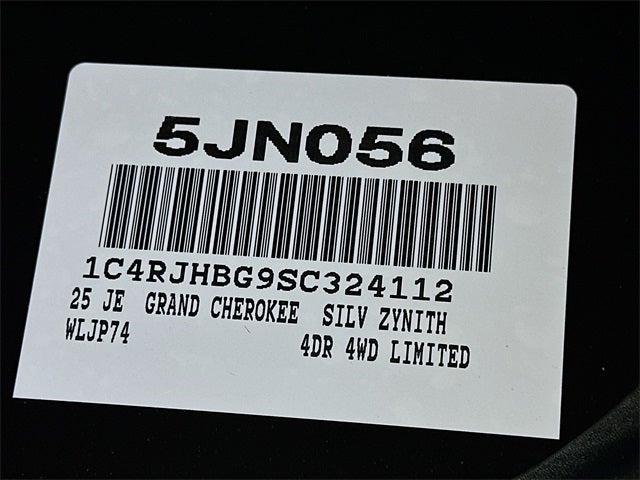 2025 Jeep Grand Cherokee Limited