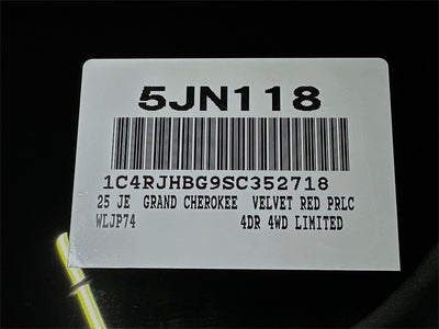 2025 Jeep Grand Cherokee Limited