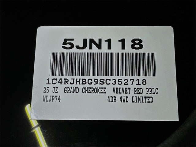 2025 Jeep Grand Cherokee Limited