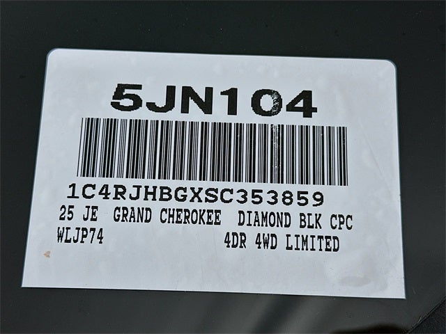 2025 Jeep Grand Cherokee Limited