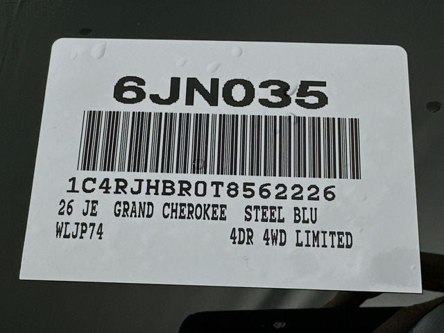 2026 Jeep Grand Cherokee Limited