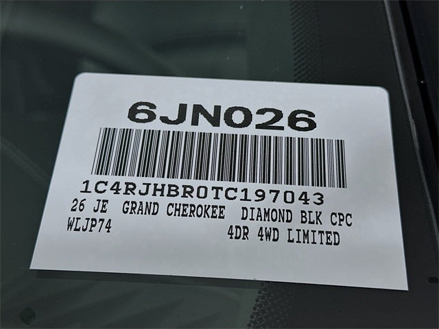 2026 Jeep Grand Cherokee Limited