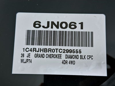 2026 Jeep Grand Cherokee Base