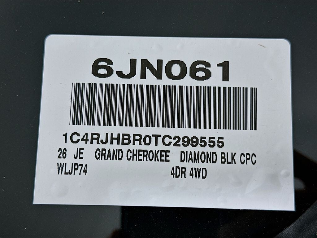 2026 Jeep Grand Cherokee Base