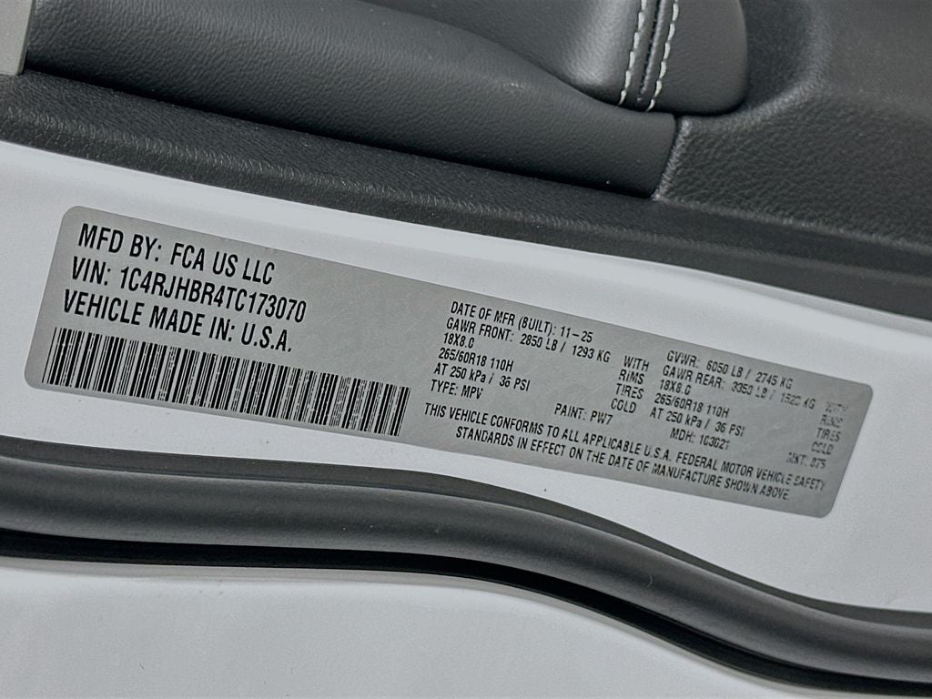 2026 Jeep Grand Cherokee Limited