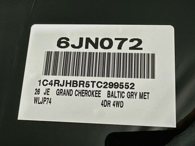 2026 Jeep Grand Cherokee Limited