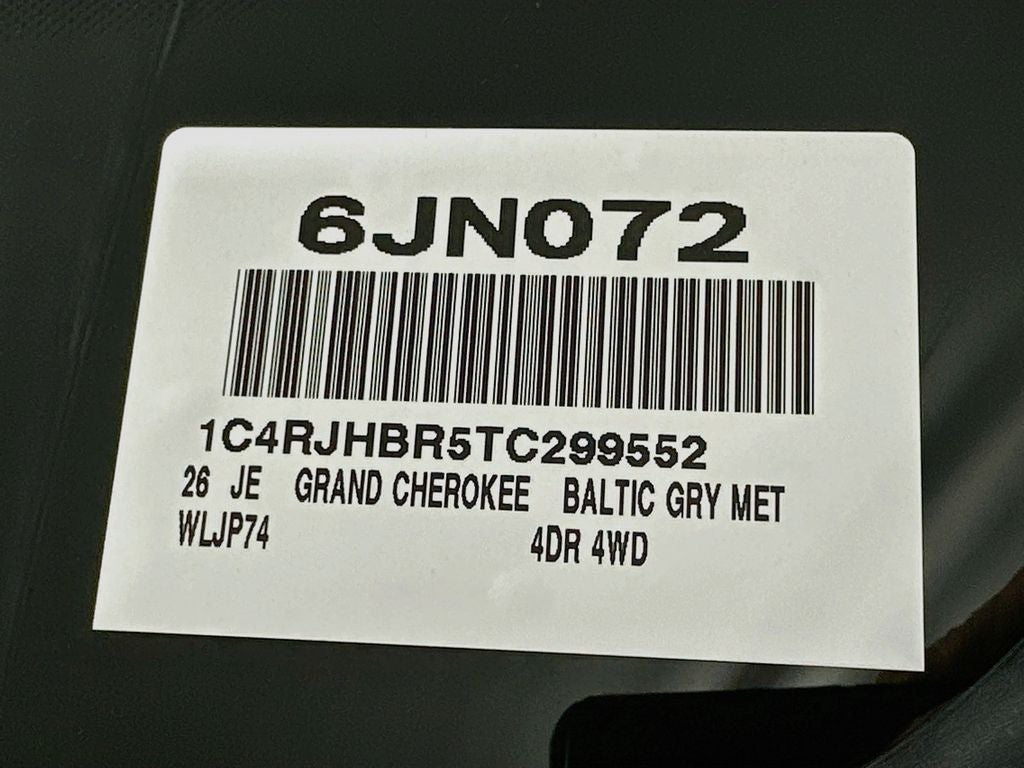 2026 Jeep Grand Cherokee Limited