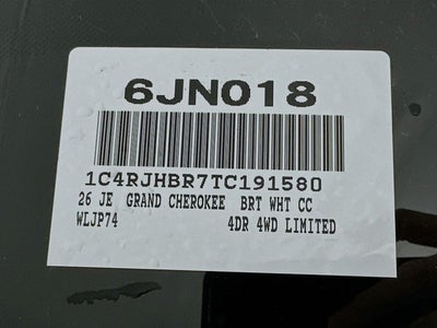 2026 Jeep Grand Cherokee Limited