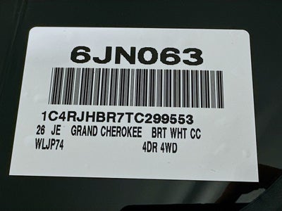 2026 Jeep Grand Cherokee Base